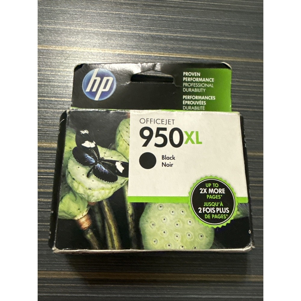 HP 950XL Black Ink Cartridge CN045AN New & Sealed EXP 02/2017
